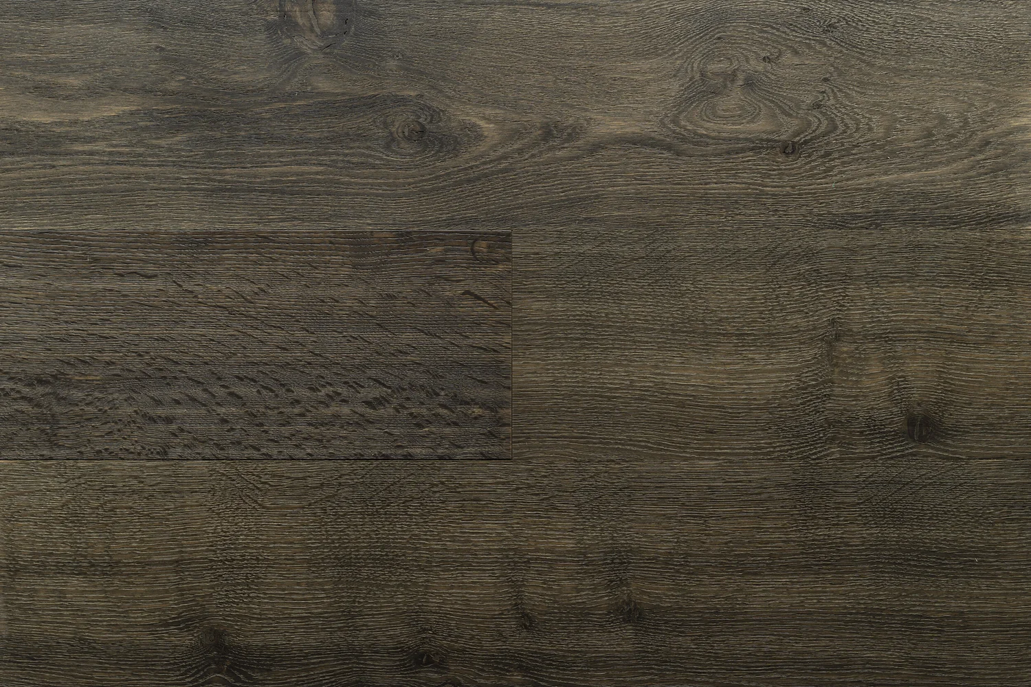 Brina — Dark winter oak wide plank flooring