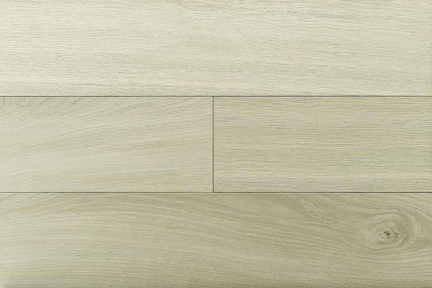 Alba — Drifted-white oak wide plank flooring