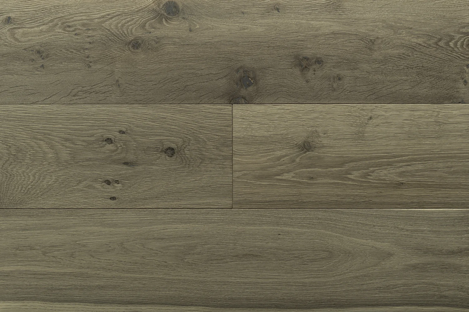 Skrée wide plank european oak flooring sample — NEVE collection